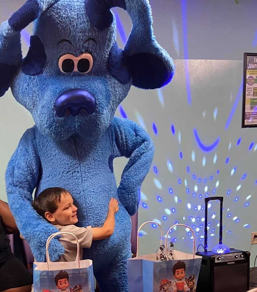 Mascot meet-and-greet with party favors and dance lights — Guest Experience Enhancements by Good Time Mascots in Columbus, Ohio